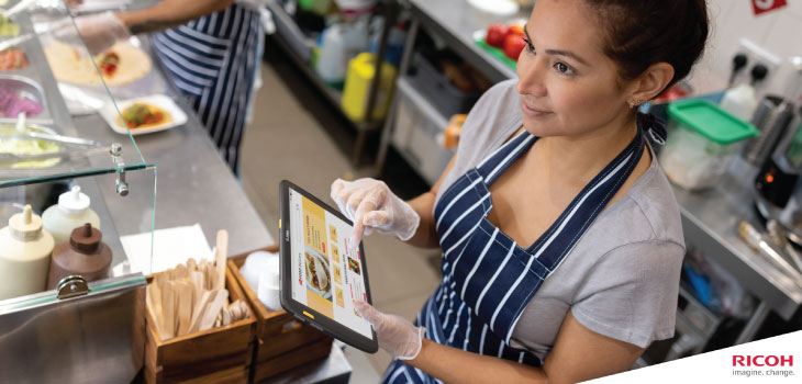 Enterprise-Tablets-แท็บเล็ต-ET40-ET45-restaurant