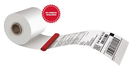 Ricoh Direct thermal paper no ribbon required