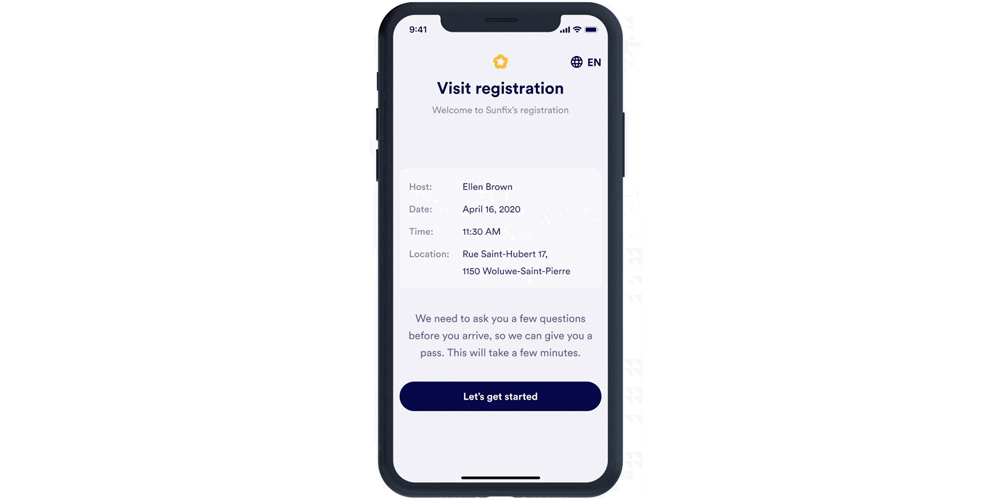 Know your visitor, No risk for your workplace with Proxyclick