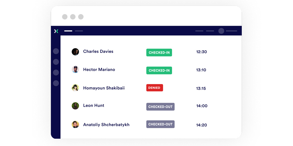 Know your visitor, No risk for your workplace with Proxyclick